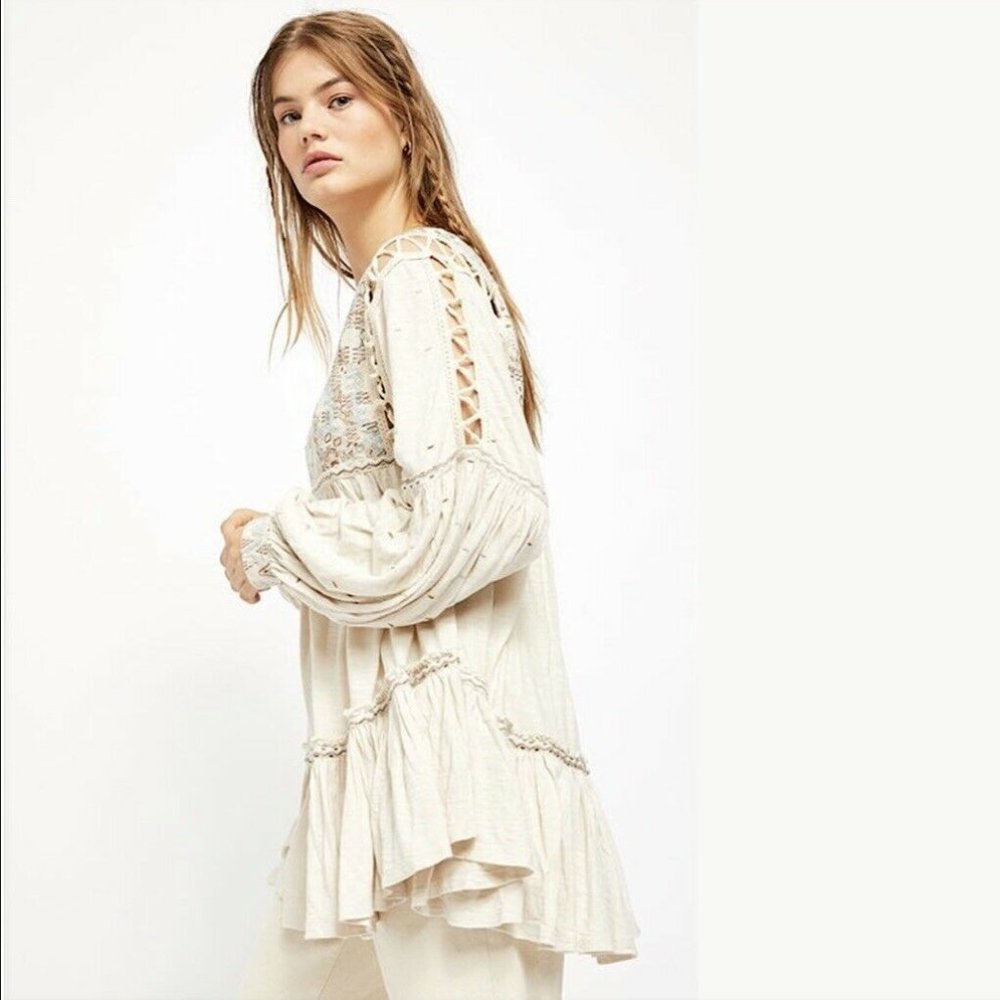 Free People Much Love Tunic Large NWT - Picture 6 of 10
